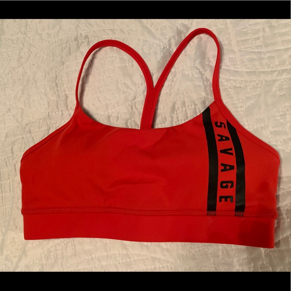 Savage barbell sports bra